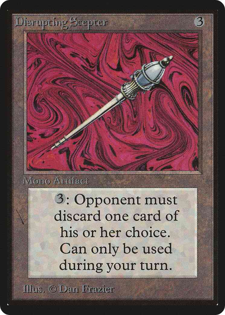 Disrupting Scepter [243] [Limited Edition Beta] [Non-Foil]