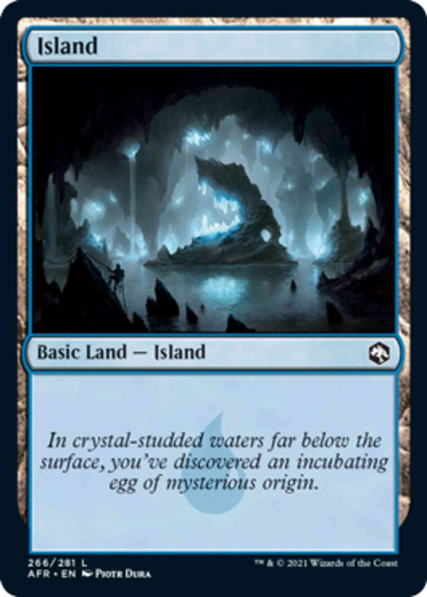 Island [266] [Adventures in the Forgotten Realms] [Non-Foil]