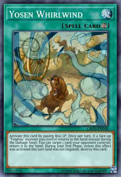 Yosen Whirlwind - CROS-EN058 - Common - 1st Edition