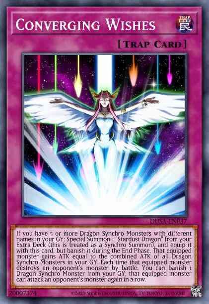 Converging Wishes - DUSA-EN037 - Ultra Rare - 1st Edition