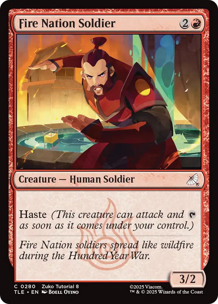 Fire Nation Soldier [280] [Avatar: The Last Airbender Eternal] [Non-Foil]