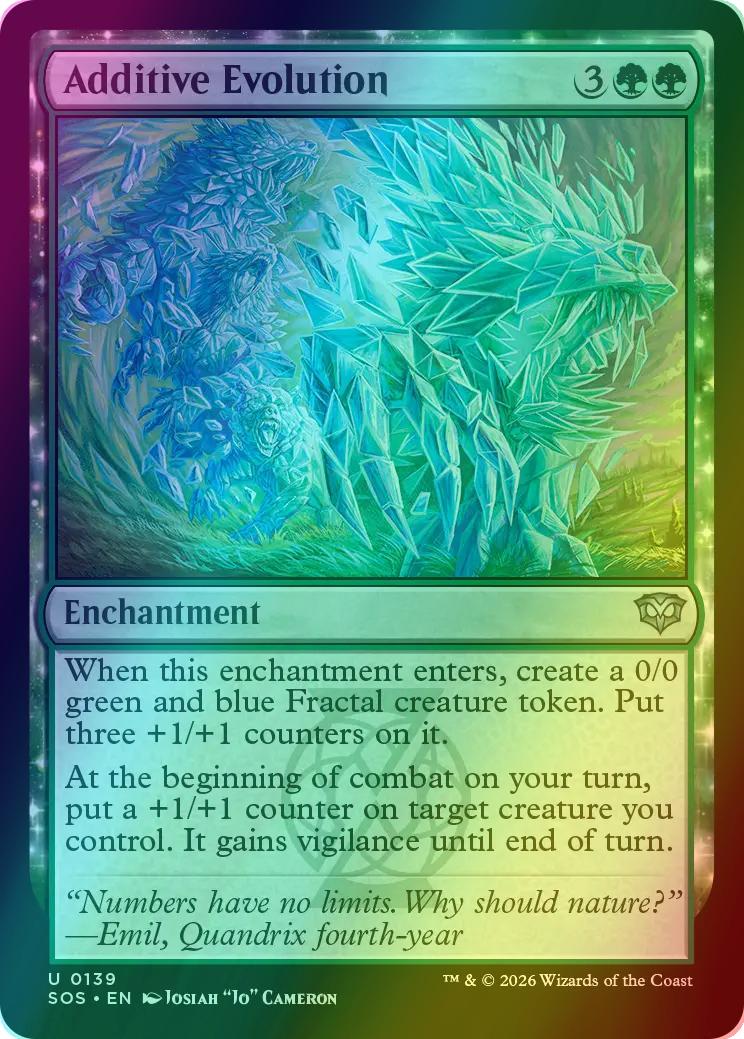 Additive Evolution [139] [Secrets of Strixhaven] [Foil]