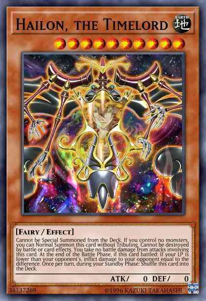 Hailon, the Timelord - BLRR-EN022 - Ultra Rare - 1st Edition