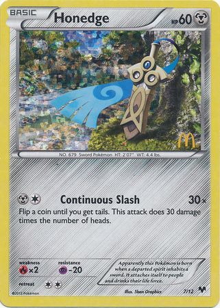 Honedge - 7/12 - Promo [mcd13-7] [Holo]