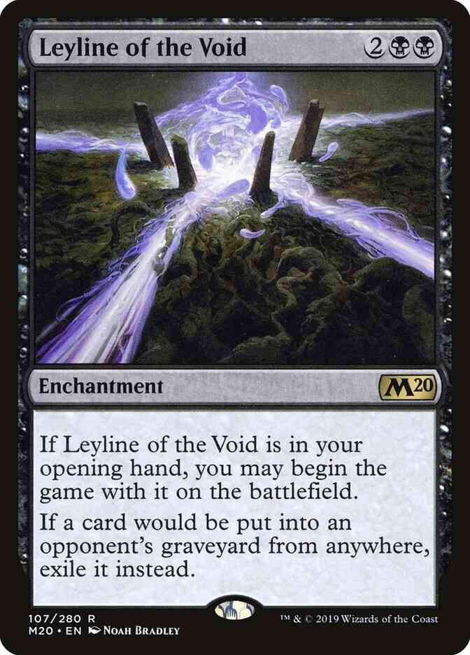 Leyline of the Void [107] [Core Set 2020] [Non-Foil]