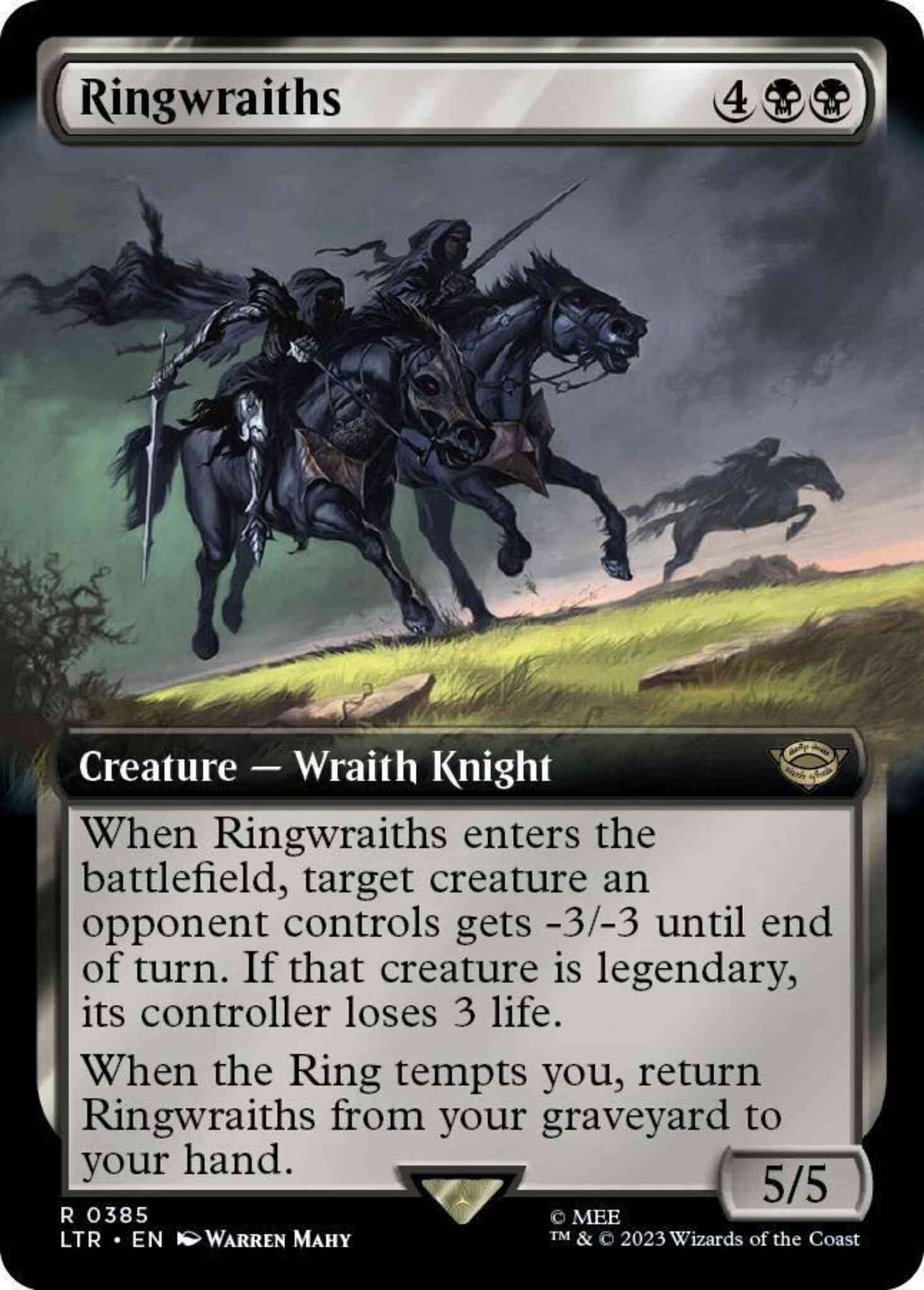 Ringwraiths [385] [Extended Art] [Jumpstart Exclusive] [The Lord of the Rings: Tales of Middle-earth] [Non-Foil]