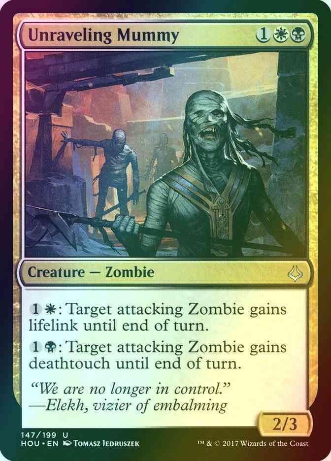 Unraveling Mummy [147] [Hour of Devastation] [Foil]