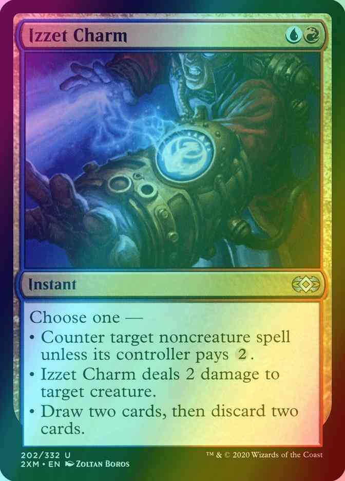 Izzet Charm [202] [Double Masters] [Foil]