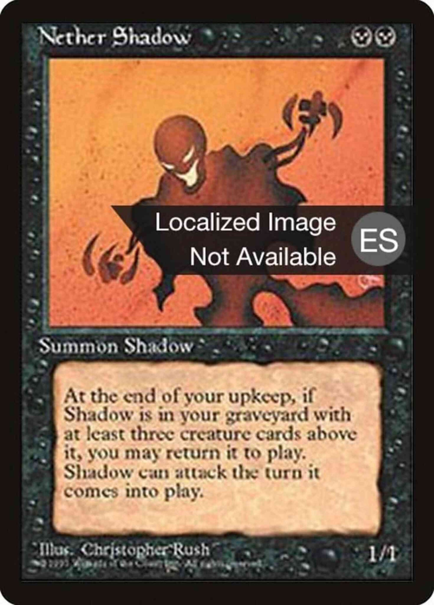 Nether Shadow - Chinese [149] [Fourth Edition Black Border: Chinese] [Non-Foil]