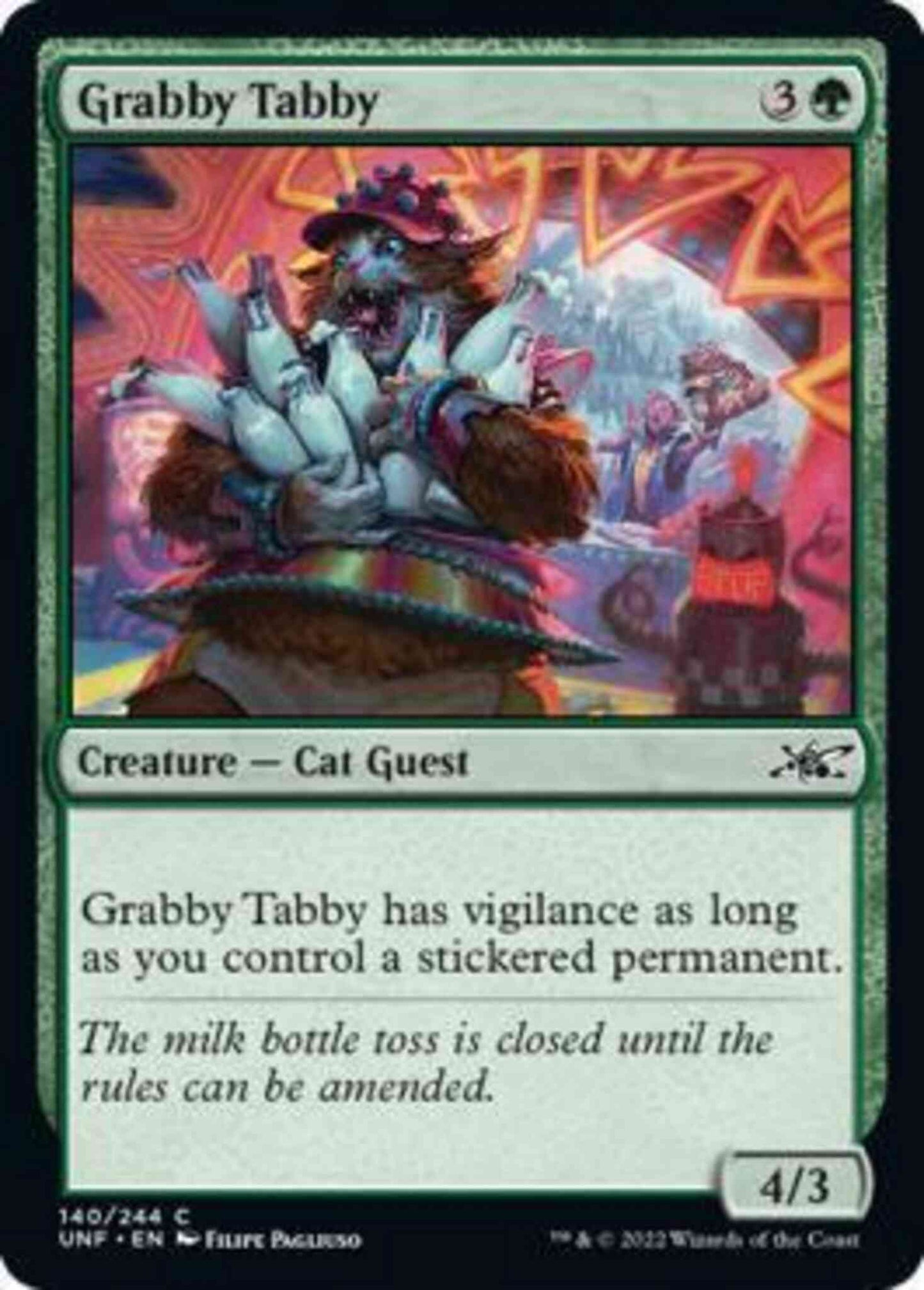 Grabby Tabby [140] [Unfinity] [Non-Foil]