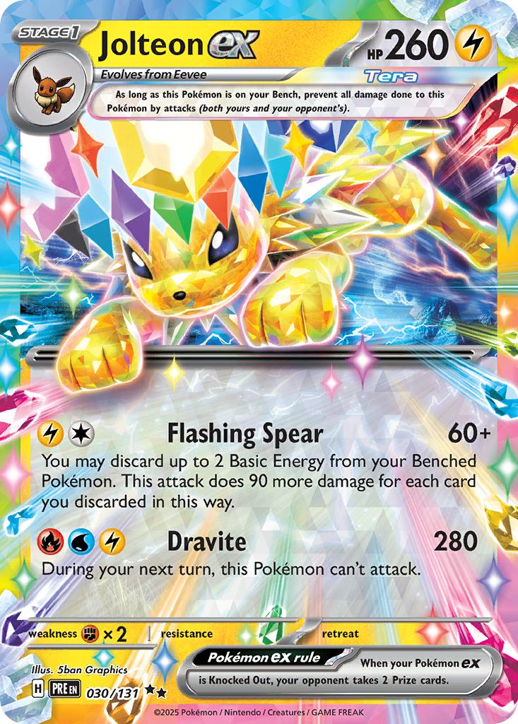 Jolteon ex - 030/131 - Double Rare [sv085-030] [Ultra]