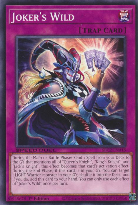 Joker's Wild - SBC2-ENA18 - Common - 1st Edition