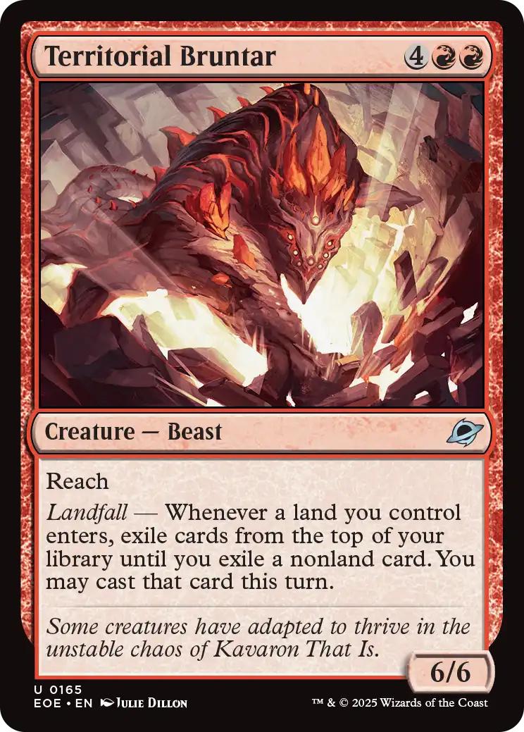 Territorial Bruntar [165] [Edge of Eternities] [Non-Foil]