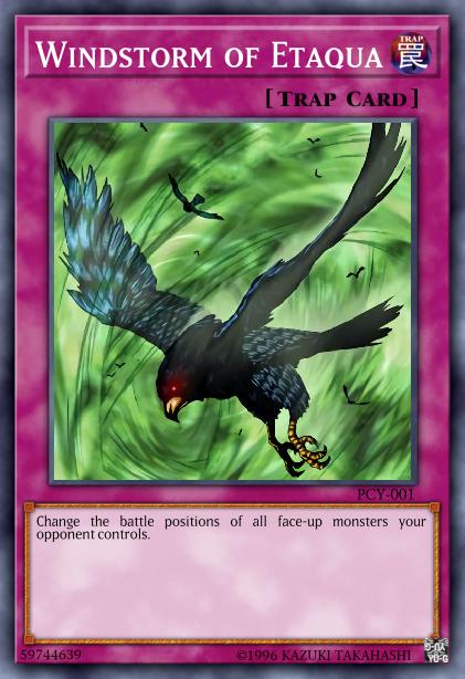Windstorm of Etaqua - BP01-EN089 - Starfoil Rare - 1st Edition