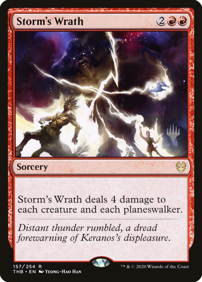 Storm's Wrath [157p] [Promo Pack] [Theros Beyond Death Promos] [Non-Foil]
