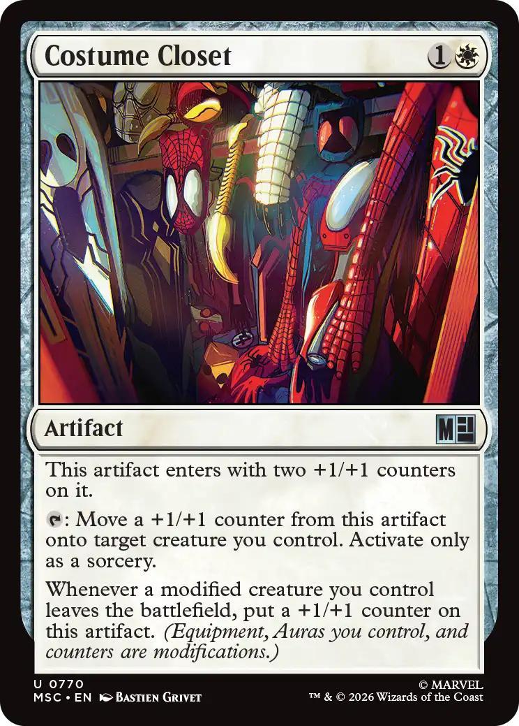 Costume Closet [770] [Jumpstart] [Marvel Super Heroes: Commander] [Non-Foil]