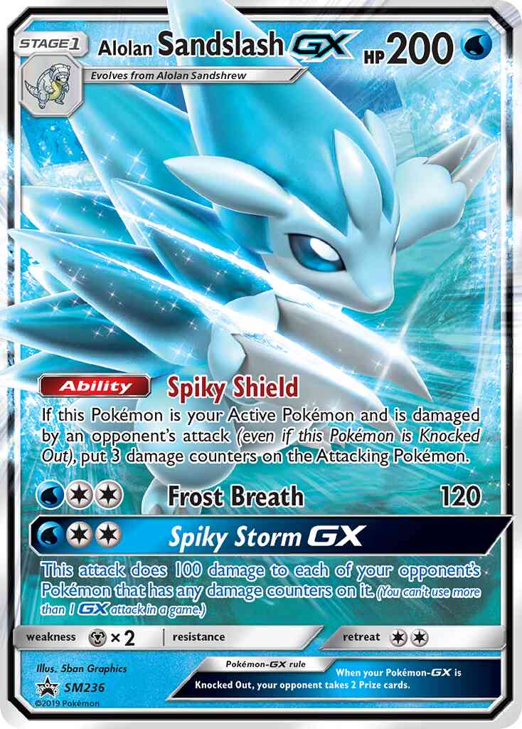 Alolan Sandslash-GX - SM236 - Promo [smp-SM236] [Ultra]