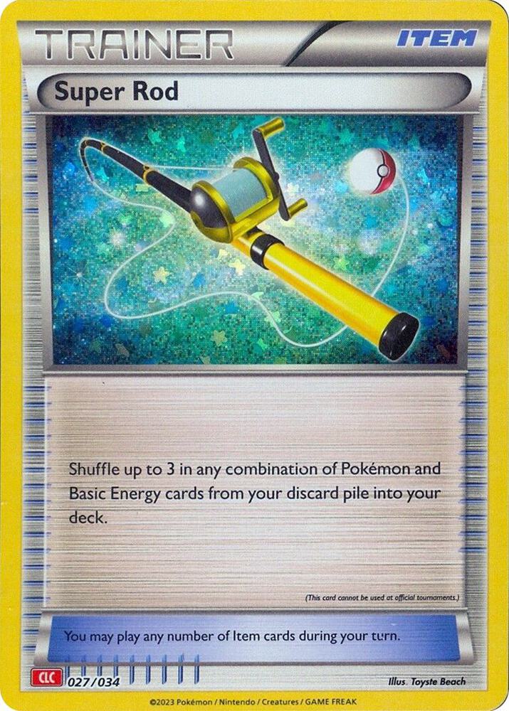 Super Rod - 027/034 - Promo - CLC [tcgc-CLC027] [Holo]