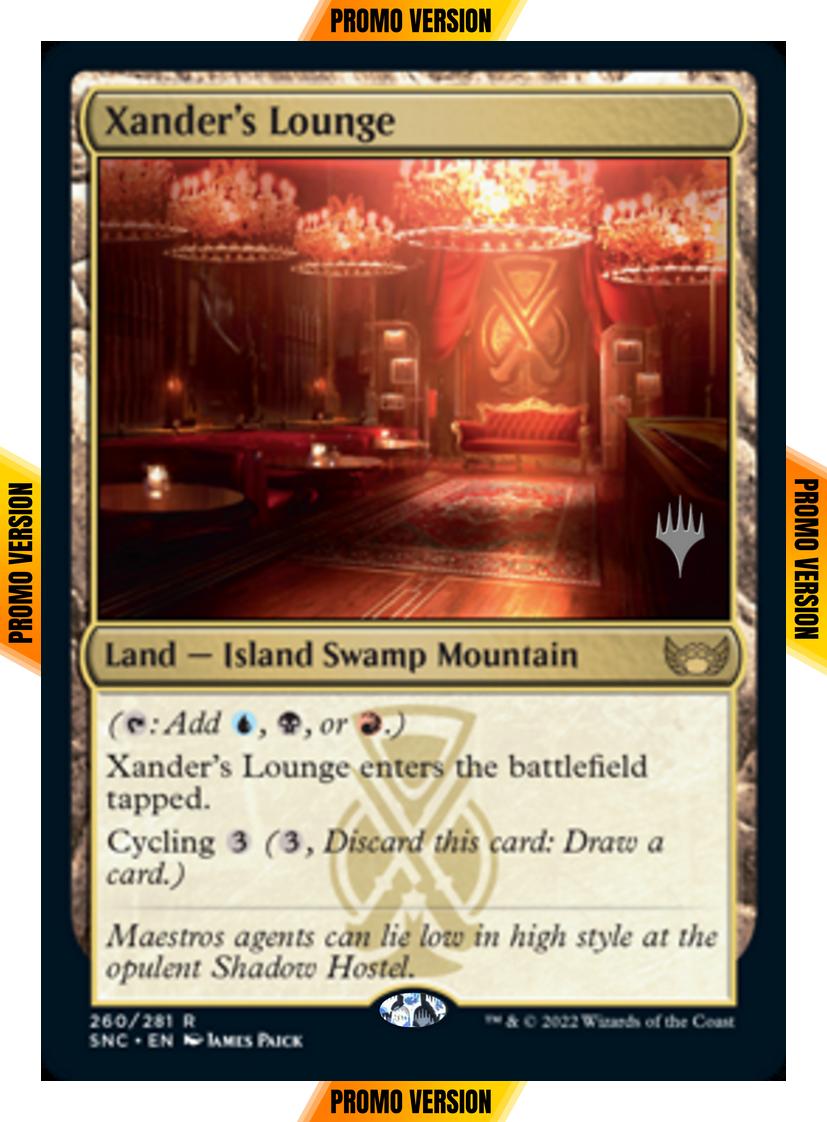 Xander's Lounge [Promo Pack] [260p] [Streets of New Capenna: Promos] [Non-Foil]