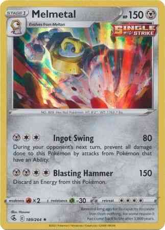 Melmetal - 189/264 - Rare Holo [SWSH8-189] [Holo]