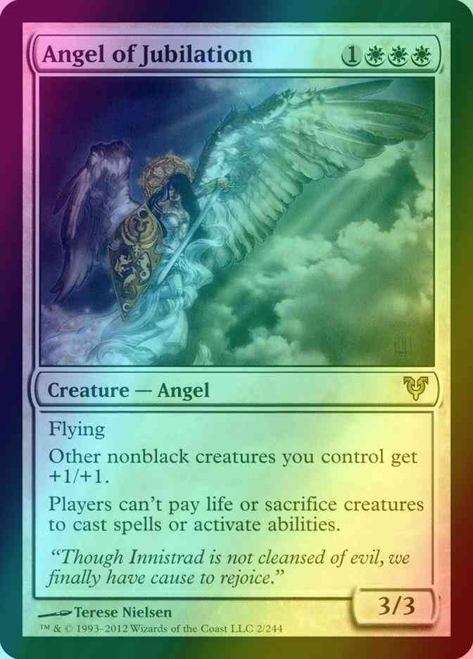 Angel of Jubilation [2] [Avacyn Restored] [Foil]