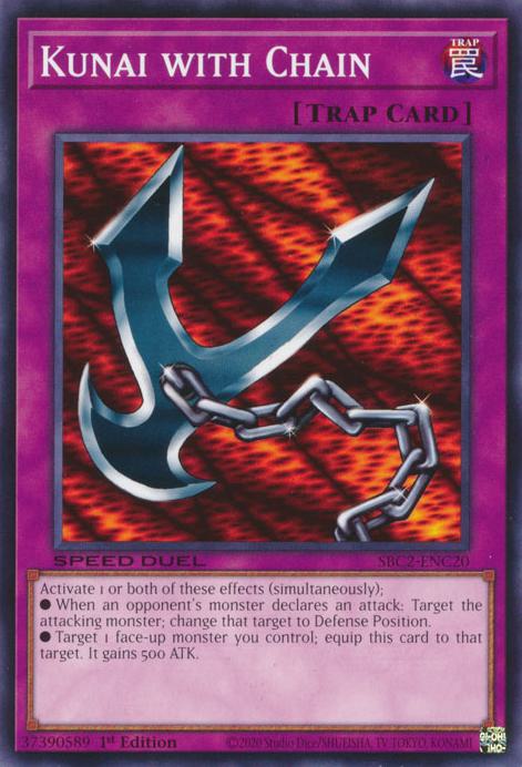 Kunai with Chain - SBC2-ENC20 - Common - 1st Edition