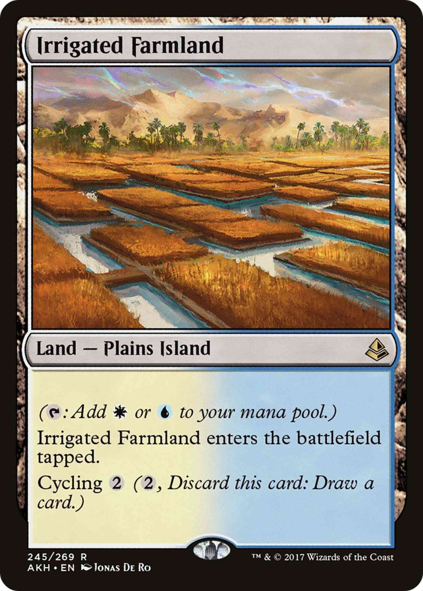 Irrigated Farmland [245] [Amonkhet] [Non-Foil]