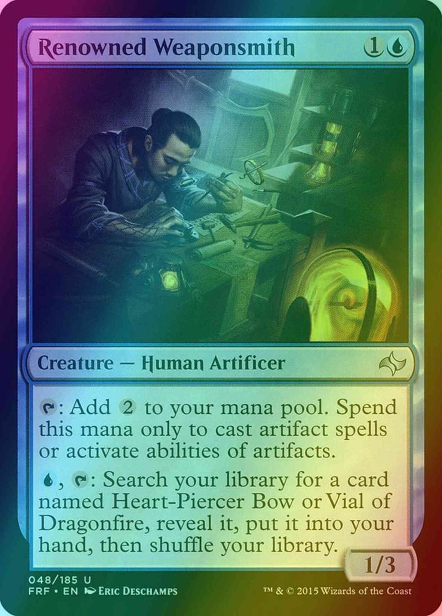 Renowned Weaponsmith [48] [Fate Reforged] [Foil]