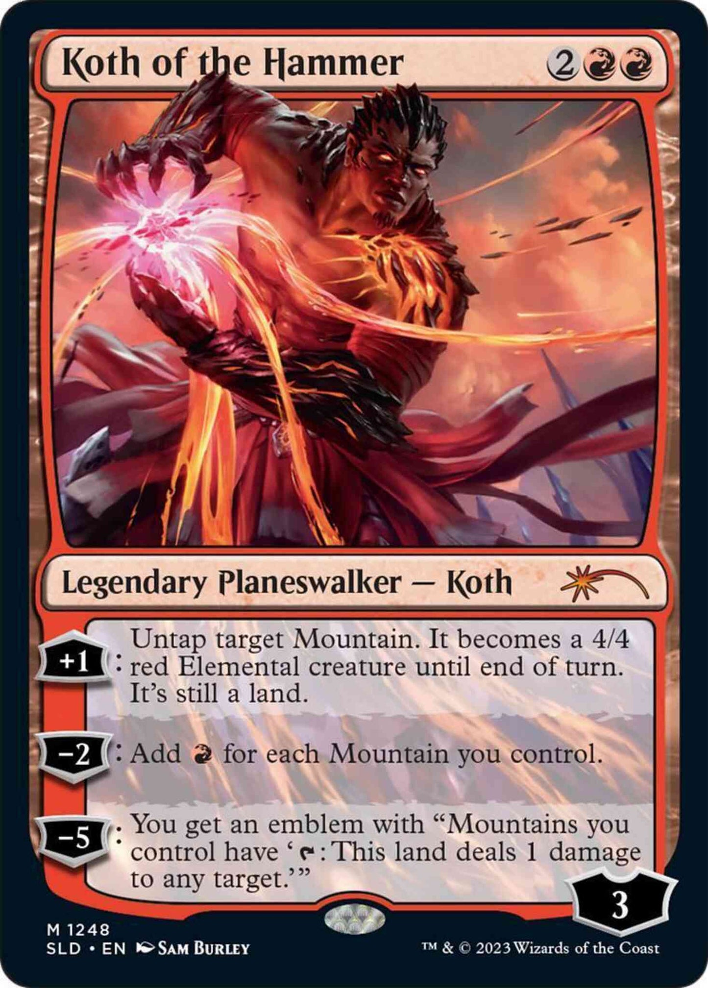Koth of the Hammer [1248] [Sam Burley] [Secret Lair Drop] [Non-Foil]