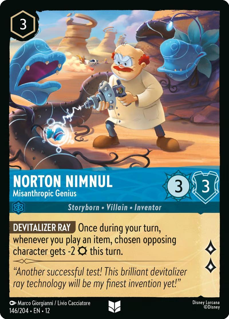 Norton Nimnul - Misanthropic Genius - 146/204 [Wilds Unknown] [Non-Foil]