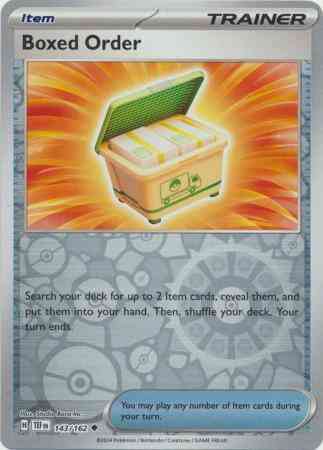 Boxed Order - 143/162 - Uncommon [sv05-143] [Reverse Holo]