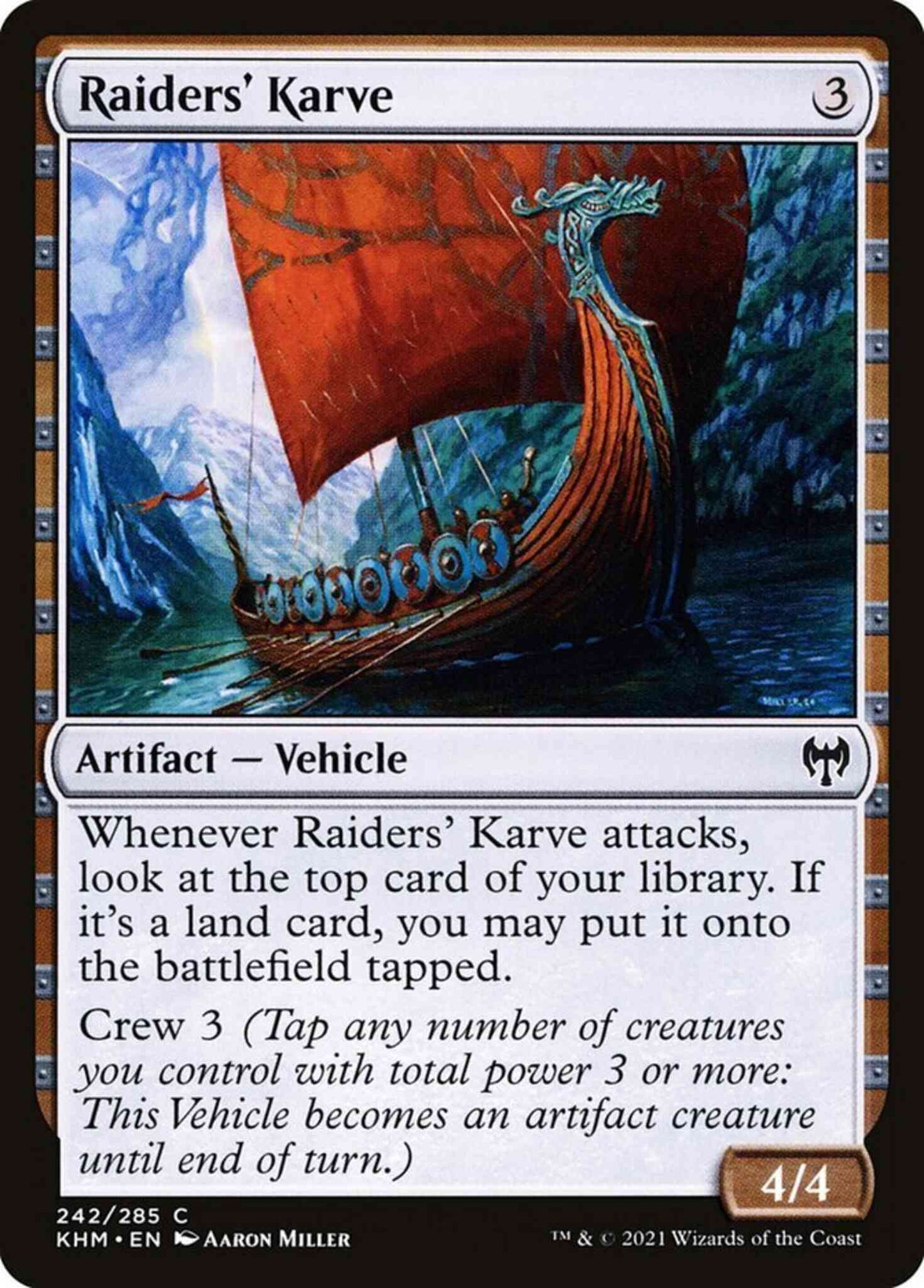 Raiders' Karve [242] [Kaldheim] [Non-Foil]