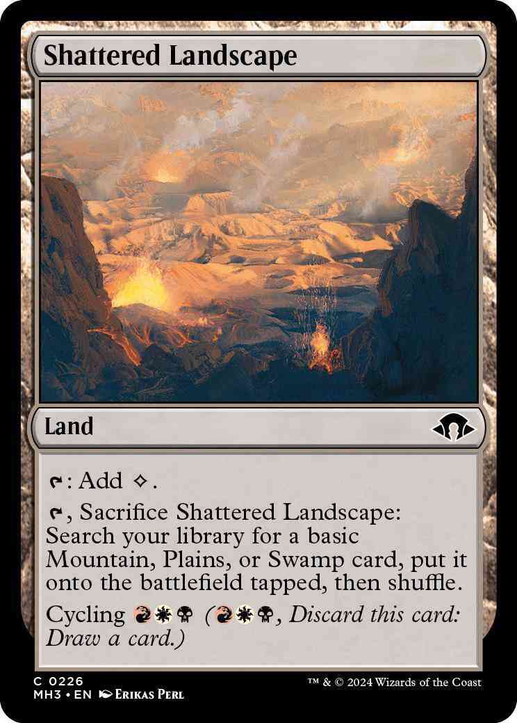 Shattered Landscape [226] [Modern Horizons 3] [Non-Foil]