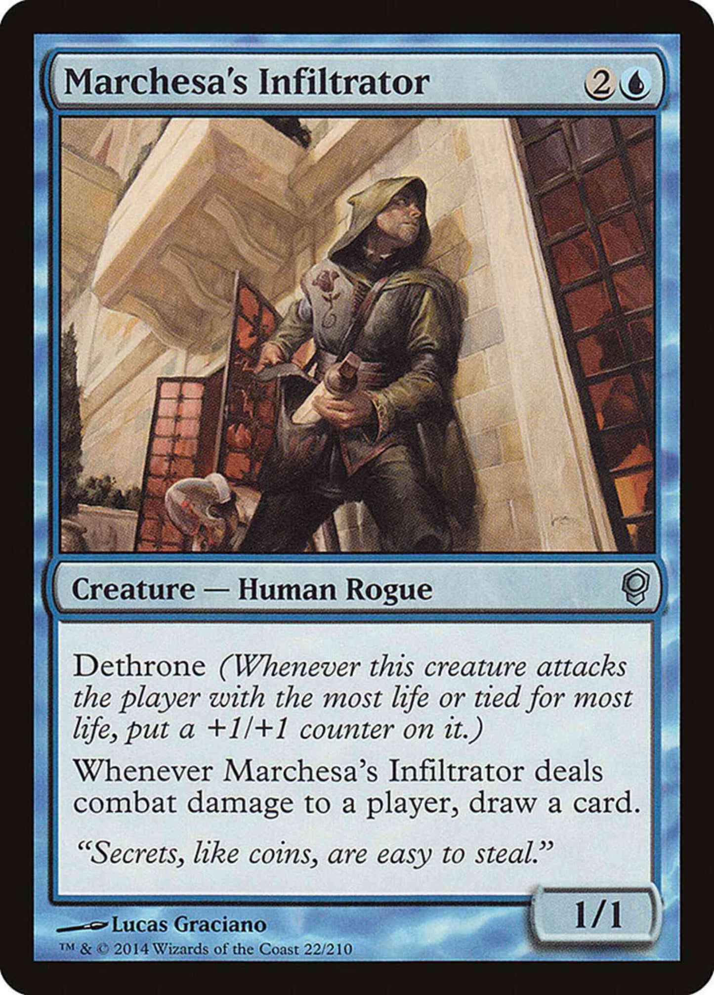 Marchesa's Infiltrator [22] [Conspiracy] [Non-Foil]