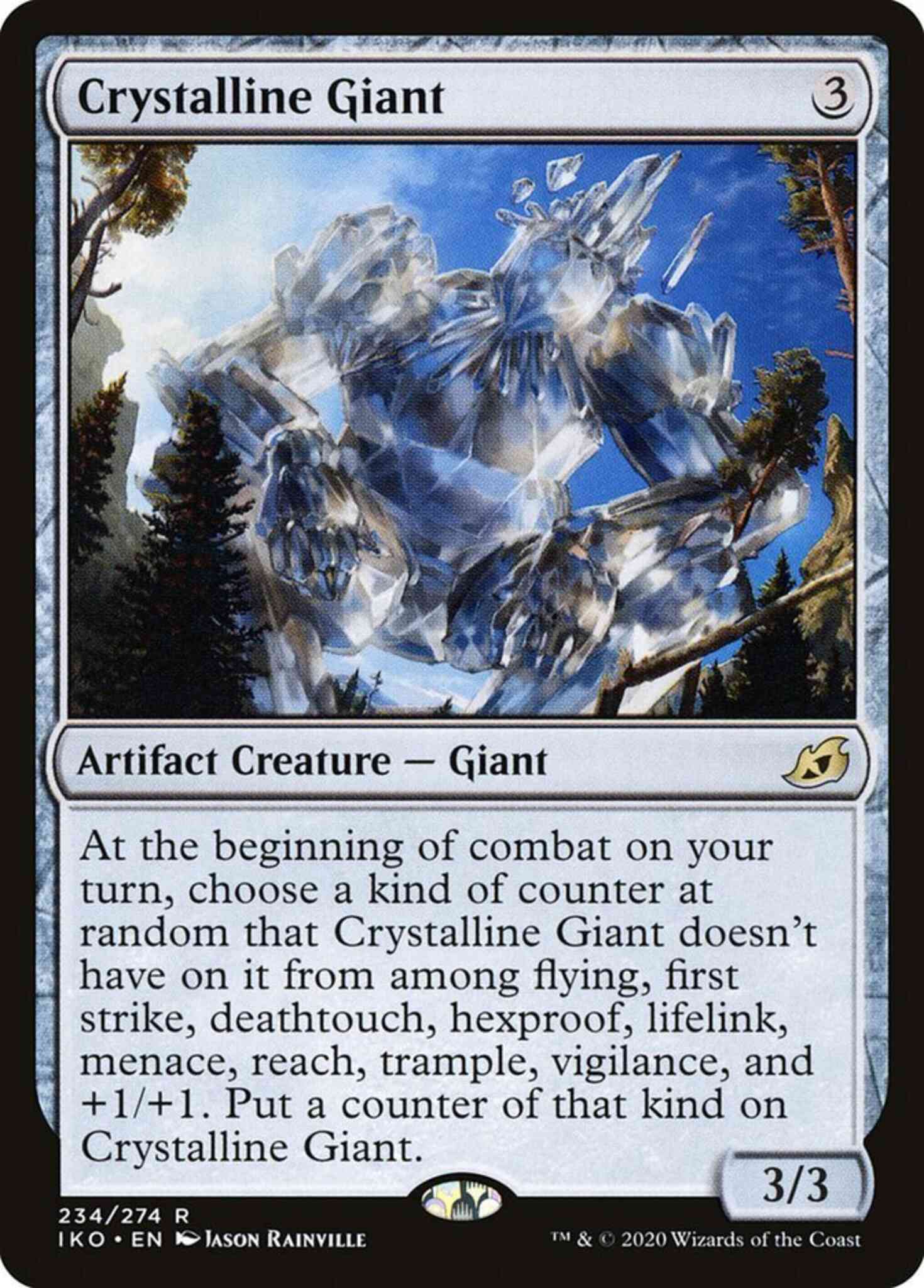 Crystalline Giant [234] [Ikoria: Lair of Behemoths] [Non-Foil
