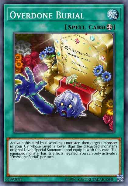 Overdone Burial - CIBR-EN063 - Secret Rare - Unlimited