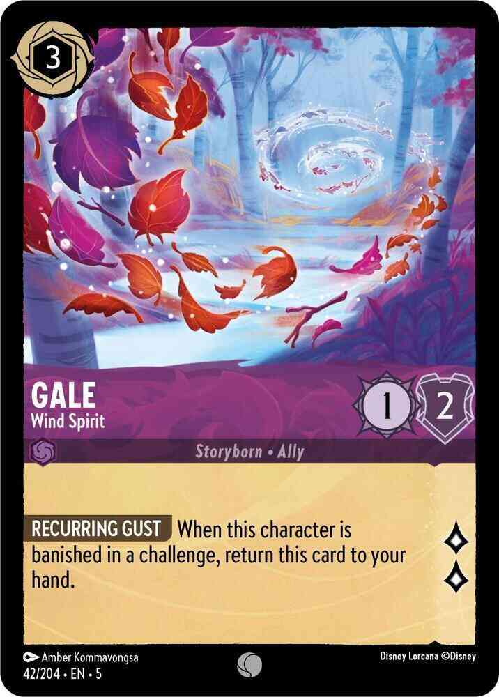 Gale - Wind Spirit - 42/204 [Shimmering Skies] [Non-Foil]