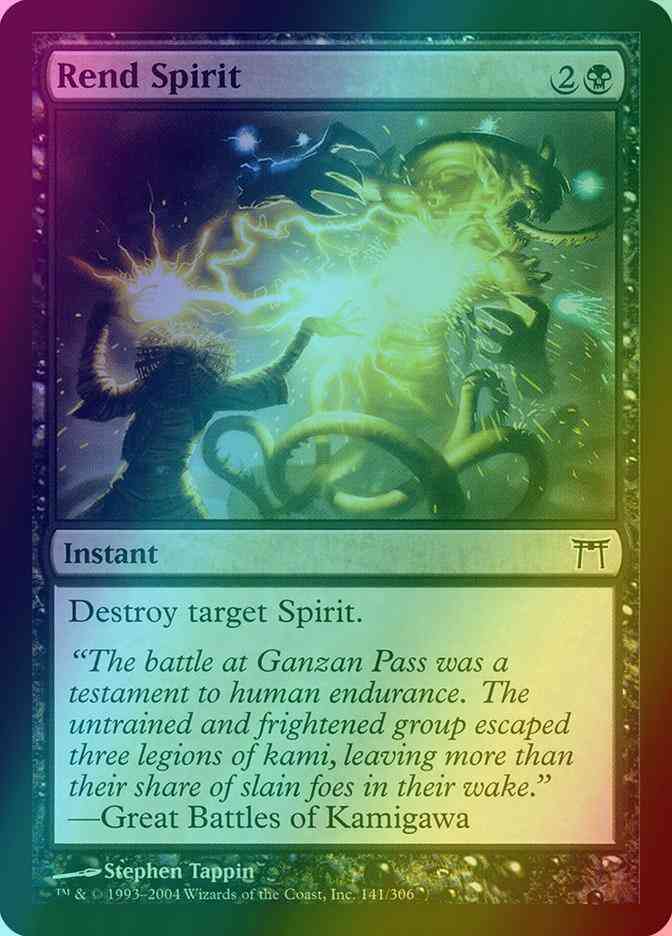 Rend Spirit [141] [Champions of Kamigawa] [Foil]