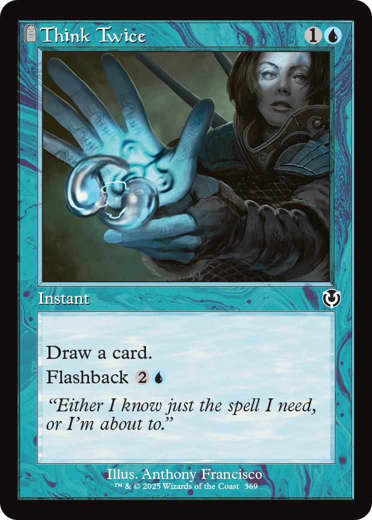 Think Twice [369] [Retro Frame] [Innistrad Remastered] [Non-Foil]