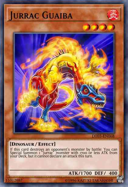 Jurrac Guaiba - HA03-EN040 - Super Rare - 1st Edition