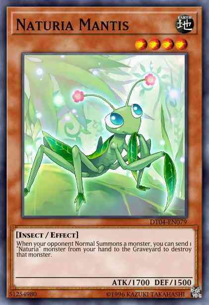 Naturia Mantis - DT04-EN079 - Duel Terminal Normal Parallel Rare - Duel Terminal