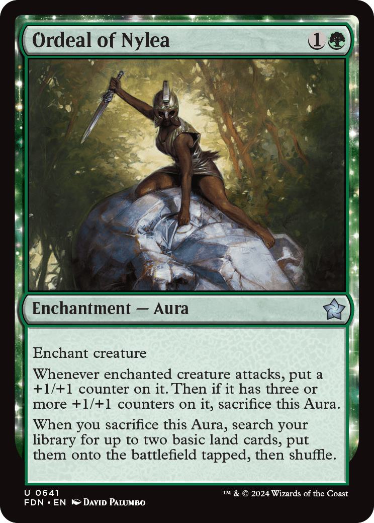 Ordeal of Nylea [641] [Foundations] [Non-Foil]