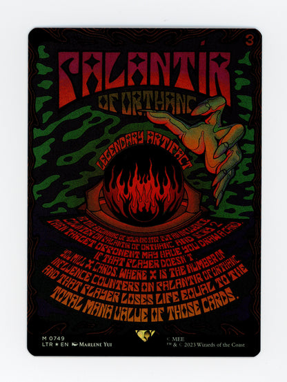 Palantír of Orthanc — Borderless|Poster|Foil — ID 19481