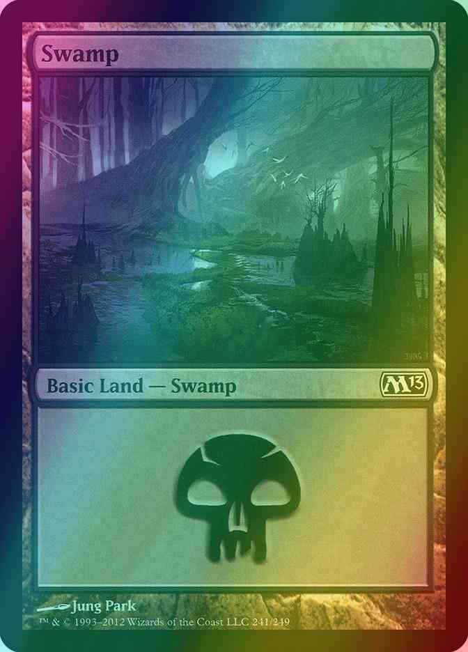 Swamp [241] [Magic 2013] [Foil]