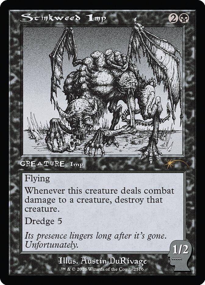 Stinkweed Imp [2516] [Retro Frame] [Brain Dead: New Earth Mentality] [Secret Lair Drop] [Non-Foil]