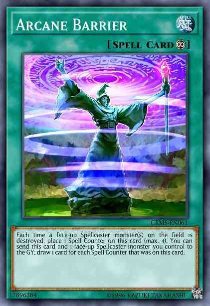 Arcane Barrier - CRMS-EN061 - Rare - 1st Edition