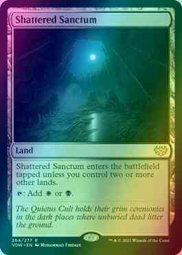 Shattered Sanctum [264] [Innistrad: Crimson Vow] [Foil]