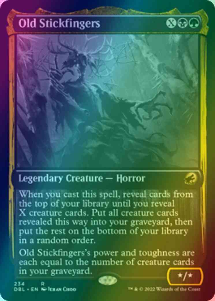 Old Stickfingers [234] [Innistrad: Double Feature] [Foil]