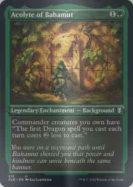 Acolyte of Bahamut [513] [Commander Legends: Battle for Baldur's Gate] [Etched Foil]