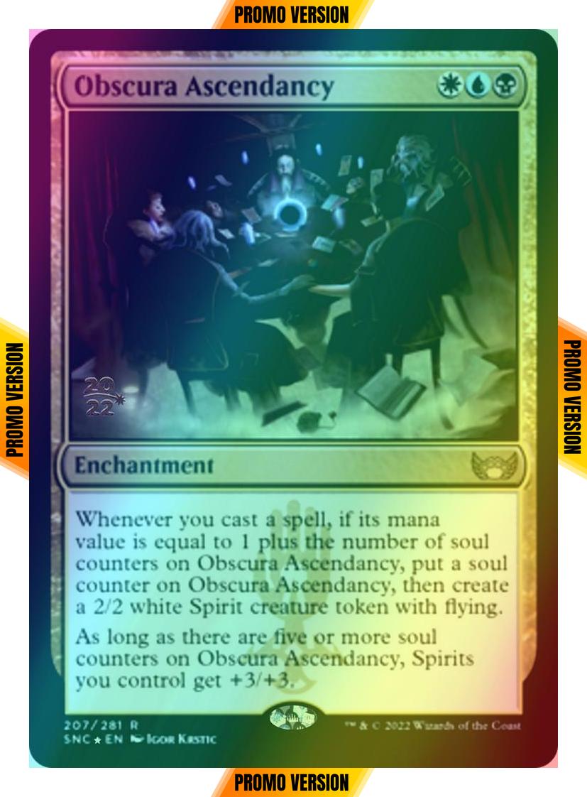 Obscura Ascendancy [Prerelease] [207s] [Streets of New Capenna: Promos] [Foil]